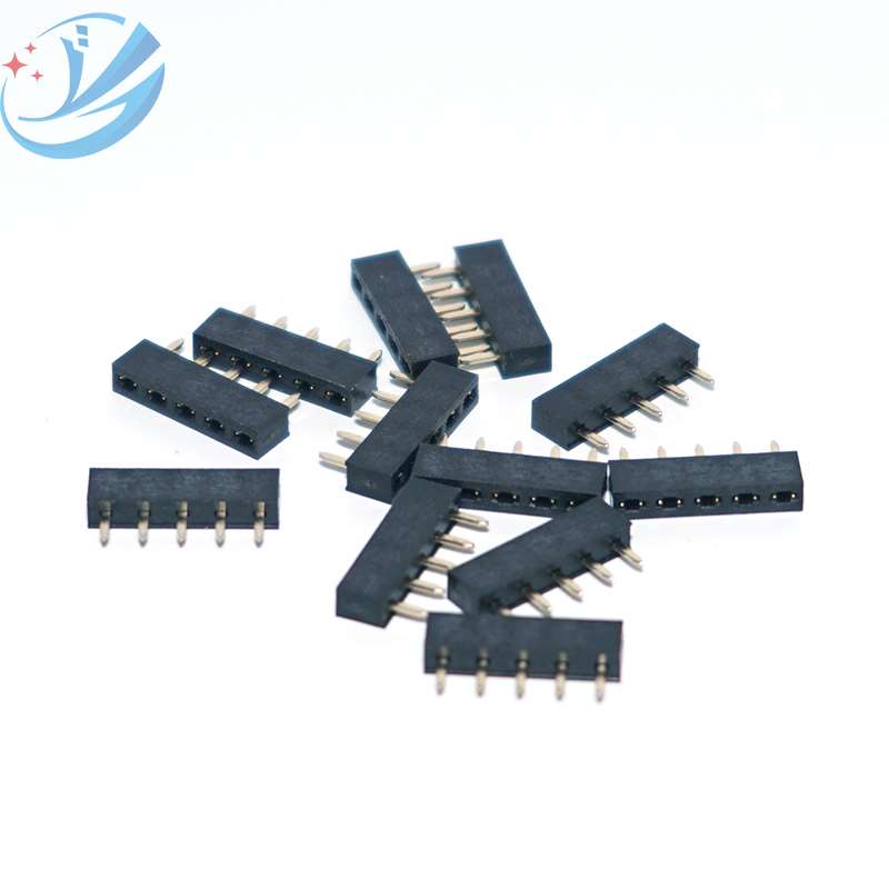 Conector recto de cabezal hembra de 5 pines de paso 2,0