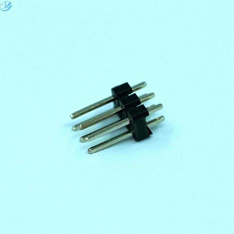 Conector macho DIP con cabezal de 6 pines de paso 2,54