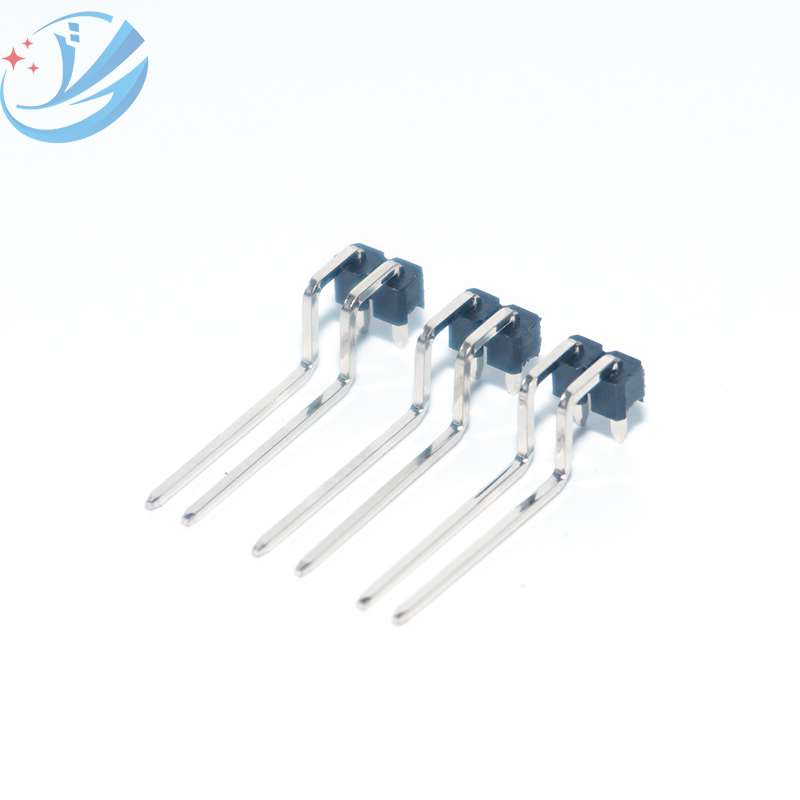 Conector macho de 2 pines con paso de 2,54 mm