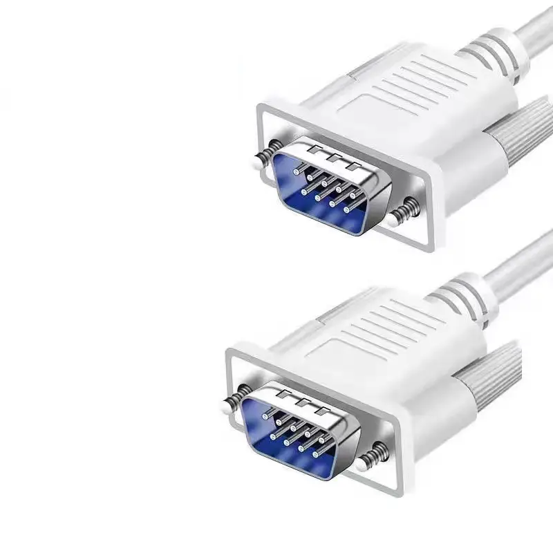 ¿Cómo mantenerse firme en la pista segmentada? Ruta de avance del arnés de cables blindado DB9 macho a macho