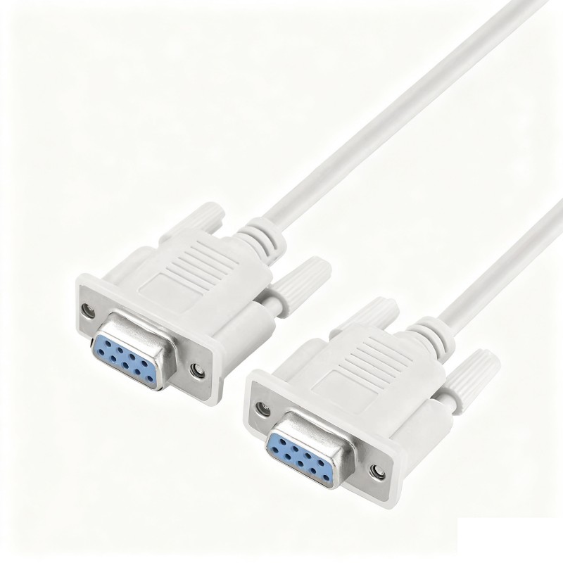 Cable de blindaje de conector hembra a hembra DB9