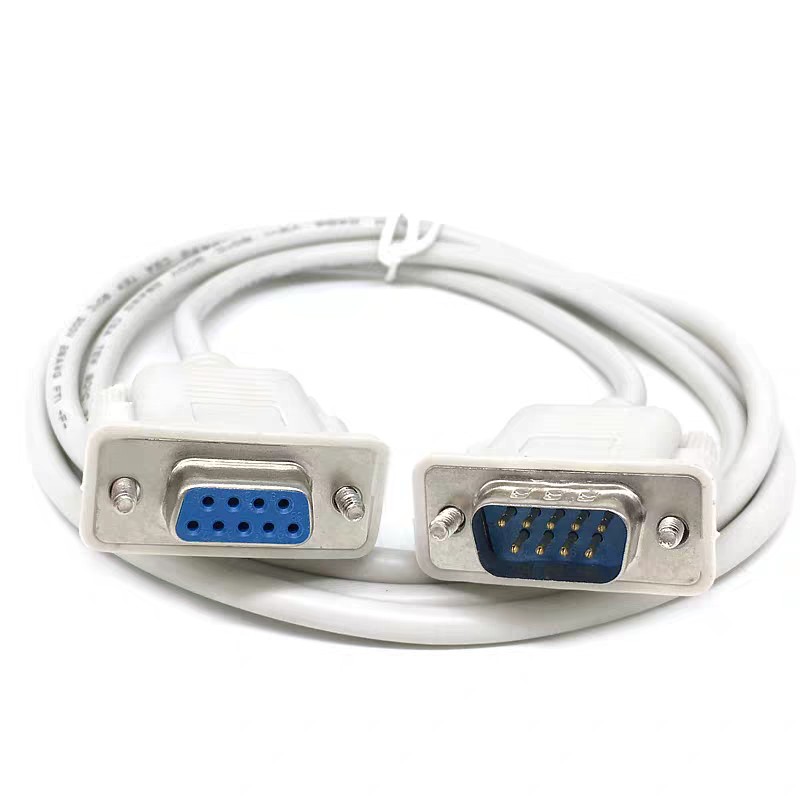 Cable de blindaje de conector DB9 macho a hembra